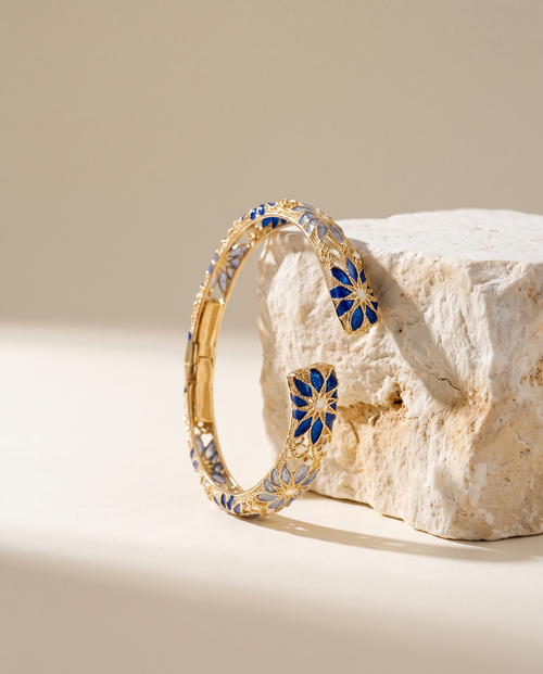 Bracciale Cattedrale Rosoni — Blu