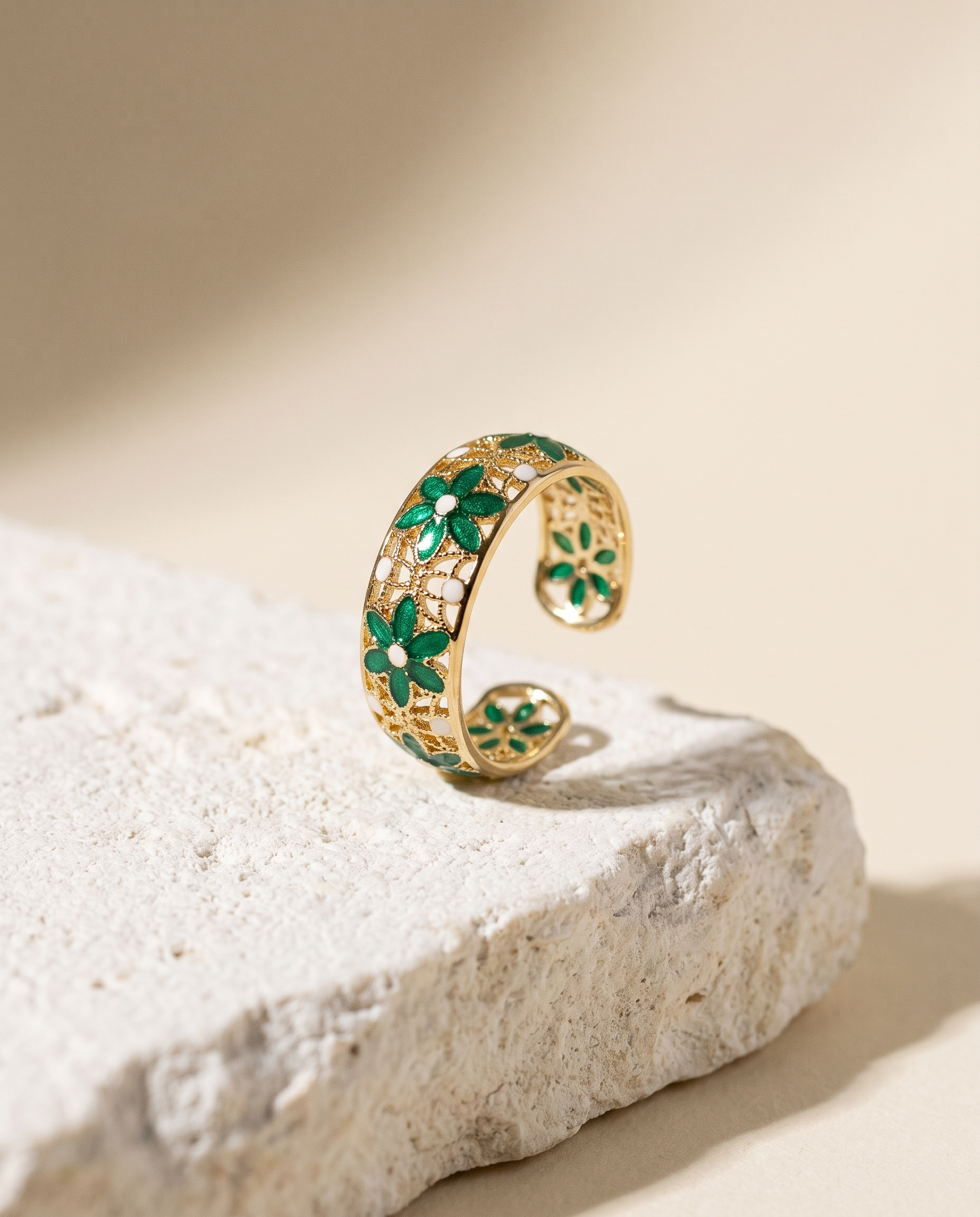 Anello Primavera — Verde