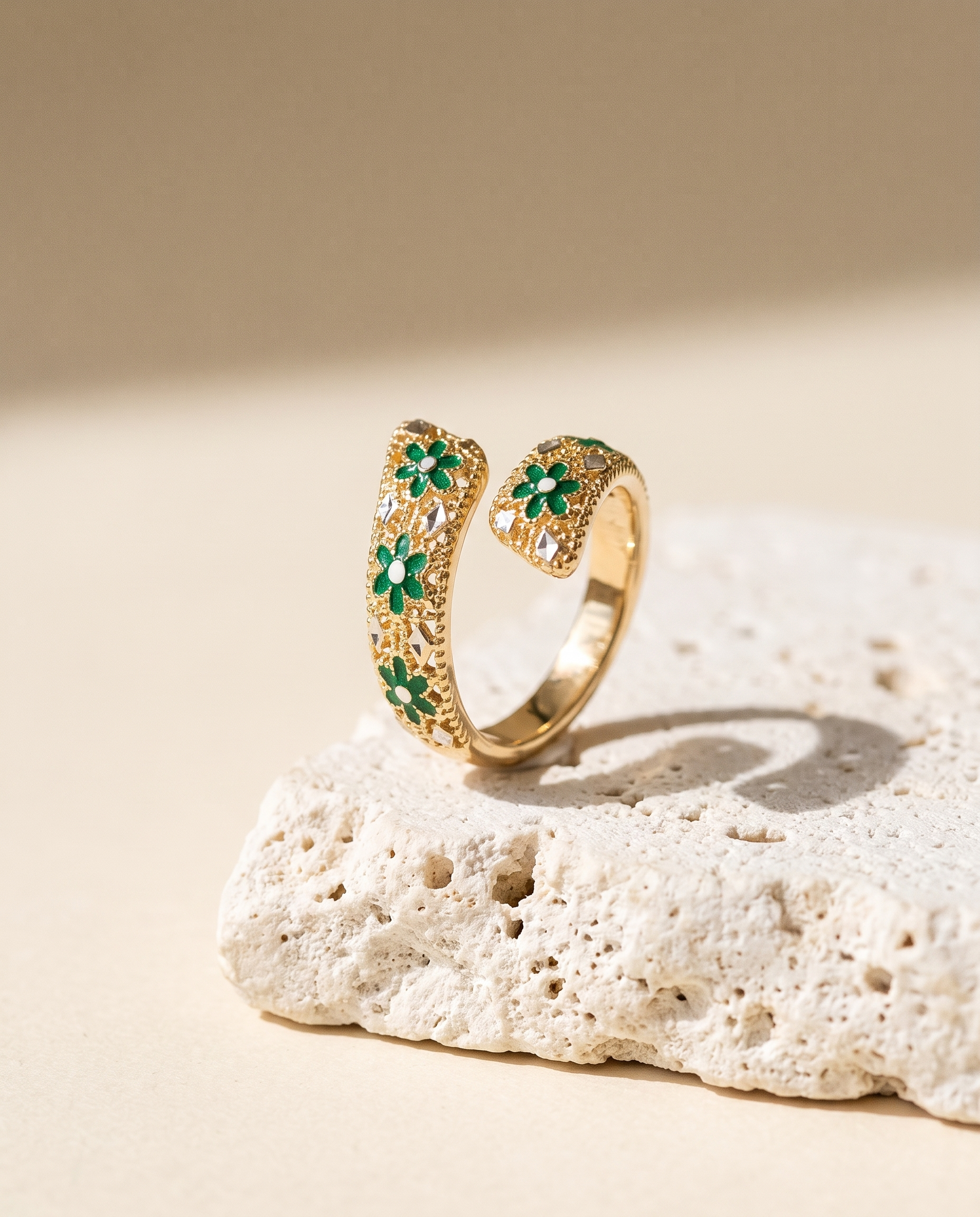 Anello Incontro — Verde