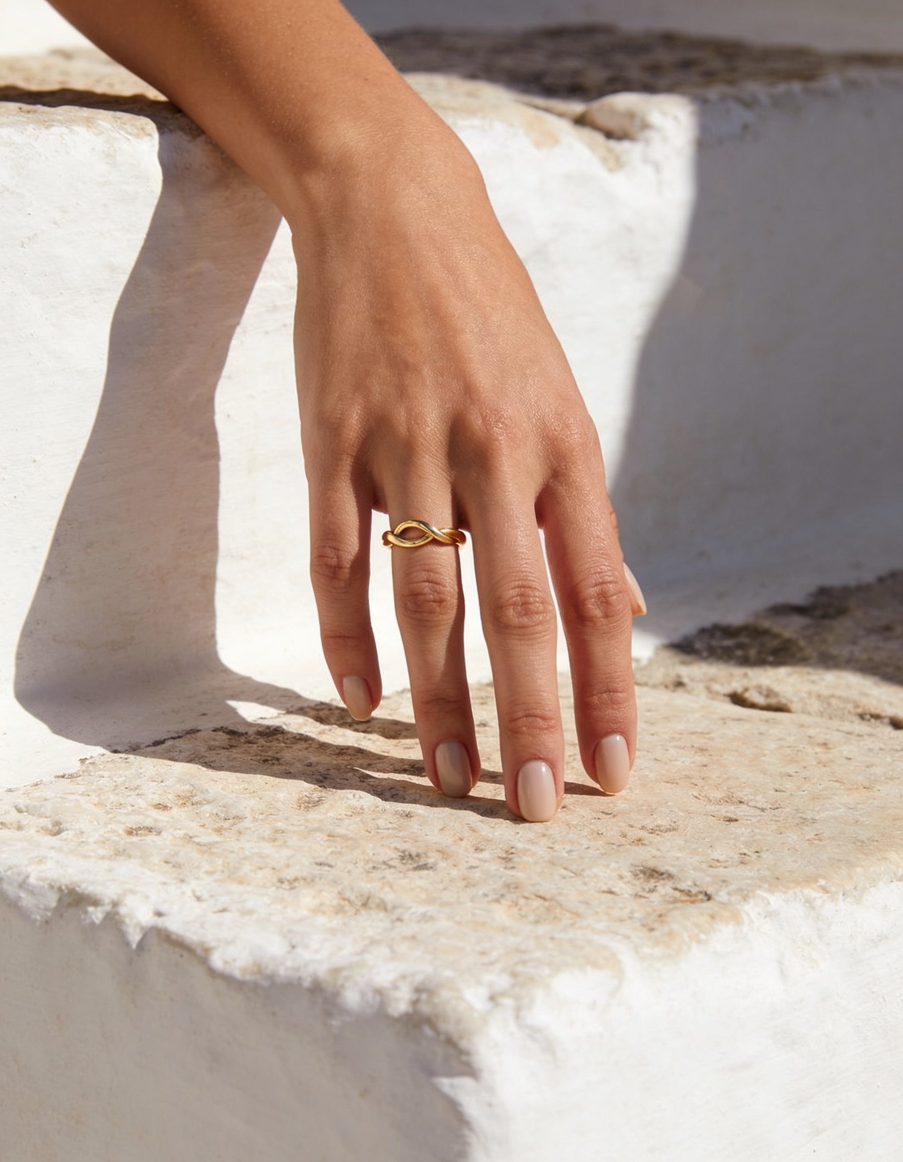 Anello Segno — su pietra