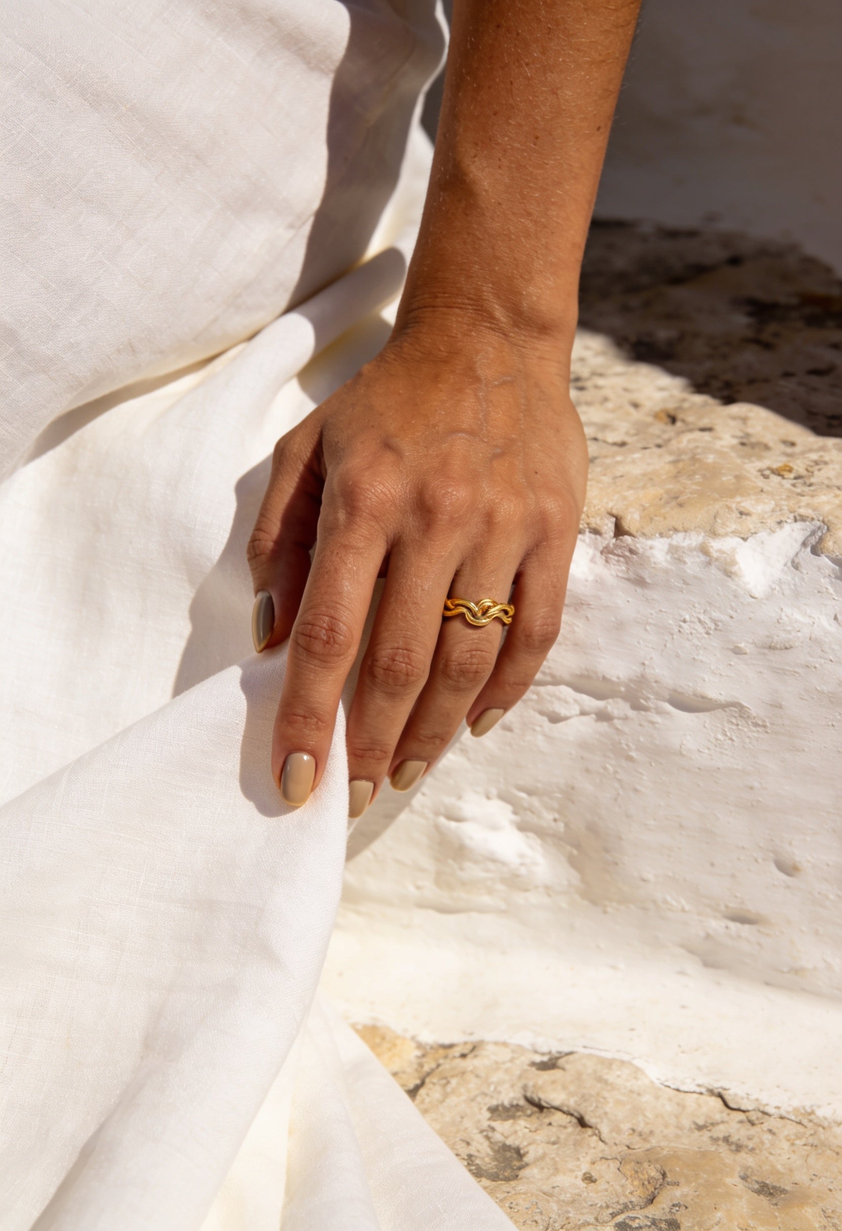 Anello Trama — su lino