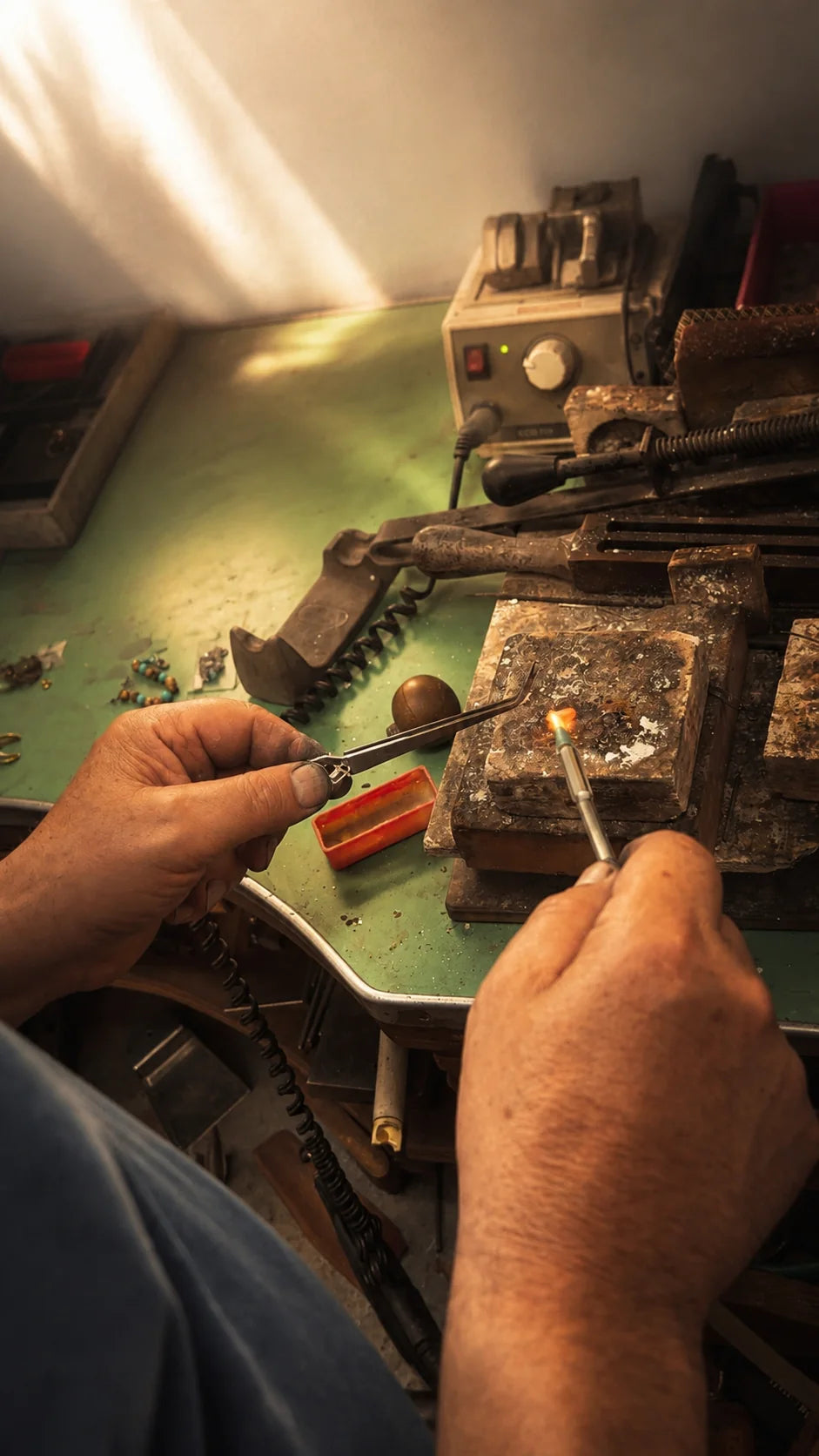 Die Geste des Handwerkers